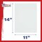 11&#x22; x 14&#x22; Professional Artist Quality Acid Free Canvas Panel Boards for Painting 12-Pack